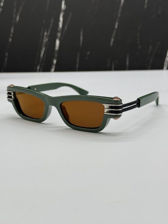 NEW BOTTEGA VENETA BV1308S 003 WOMEN GREEN SUNGLASSES